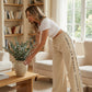 Women's Casual Drawstring Wide-Leg Pants