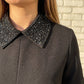 Women’s Elegant Collar Mini Dress