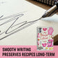✨🔥104 Sheets Notebook for Recipes📓