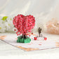 3D Pop-Up Heart Tree Greeting Card