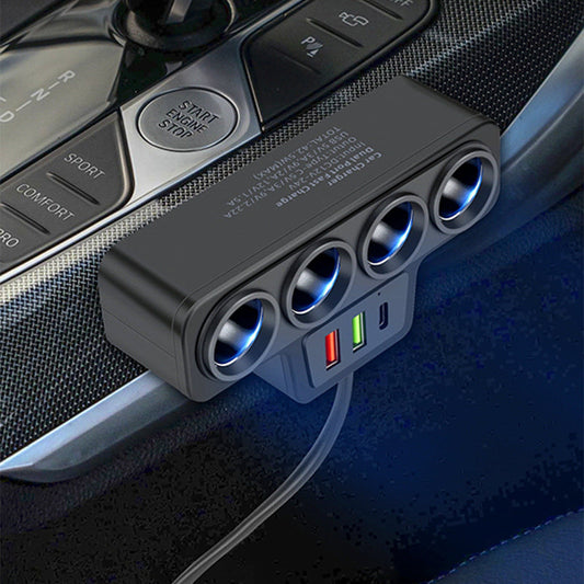 7-in-1 Cigarette Lighter Adapter