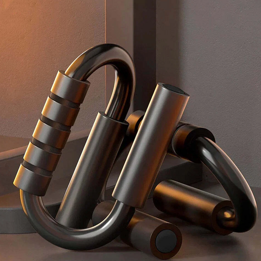 S-Shaped Push-Up Handles with Foam Grips