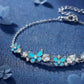 Luminous Garden Butterfly Bracelet