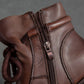 Women's Platform Ankle Boots with Side Zipper