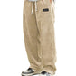 🎉👖50% di sconto! Pantaloni uomo larghi con coulisse – Morbidi, casual e con tasche pratiche