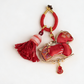 Chinese Song Brocade Horse Zodiac Pendant