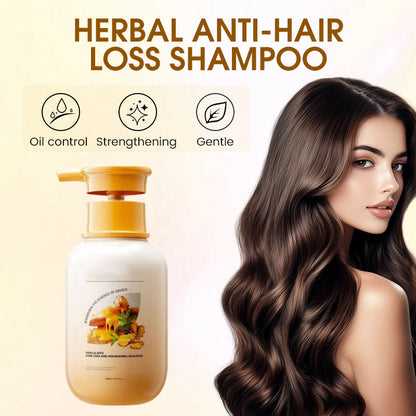 🥳2026 HOT SALE🥳💞50K+ SOLD!🌱🌿 Nature‘s Strength for Thicker Hair. Gentle Herbal Anti-Loss Shampoo – 50% OFF! ✨🔁