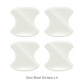 Reflective & Luminous Car Door Handle Protector Stickers