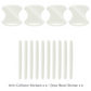 Reflective & Luminous Car Door Handle Protector Stickers