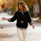 Women's 2-in-1 Layered Collared Sweater