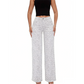 Women's Leopard Print High-Waist Wide-Leg Jeans