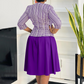 Women's Plaid Jacket & Sleeveless Dress 2-Piece Set