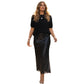 Women’s Knit Top and Sequin Skirt 2-Piece Set