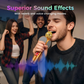Wireless Bluetooth Handheld Microphone with LED Lights