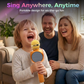 Wireless Bluetooth Handheld Microphone with LED Lights