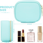 Travel Makeup Case with LED Lighted Mirror
