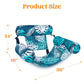 🥳2026 HOT SALE🥳💞30K+ SOLD!🏊‍♂️Tropical Leaf Inflatable Pool Lounger – Ultralight & Compact with Hand or Foot Pump | Durable PVC, Cup Holder – Perfect for Beach, Pool or Garden (Blue/Green)🏖️😎