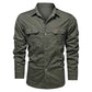 🔥2026 New Arrival ＆ Hot Sale🔥 ⚡Buy 2 get 5%+ Free Shipping✈️ Men’s Long Sleeve Cotton Workwear Shirt – Durable, Comfortable & Perfect for Everyday Work ✨💪