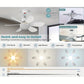 🔥sale-73%OFF-🎁2-IN-1 PORTABLE CEILING FAN & LIGHT with Remote Control