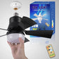 🔥sale-73%OFF-🎁2-IN-1 PORTABLE CEILING FAN & LIGHT with Remote Control