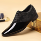 🌞Spring Sale: 50% Off!🤵Luxury Men's Contrast Dress Shoes - High-Gloss & Premium Texture - Perfect for Weddings & Galas - Ergonomic Comfort - The Ultimate Statement Shoe