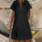 ⏳Time-Limited Special⏰Women's Short Sleeve V-Neck Denim Dress