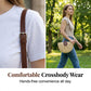 👜 LIMITED-TIME 53% OFF! ✨ Woven Crossbody Bag – Boho, Handwoven, Adjustable, Lightweight ✨