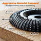 🔥54% OFF! Wood shaping disc for angle grinder – rapid removal, ultra durable. Perfect for carving & DIY! 50K+ sold! 🔧✨