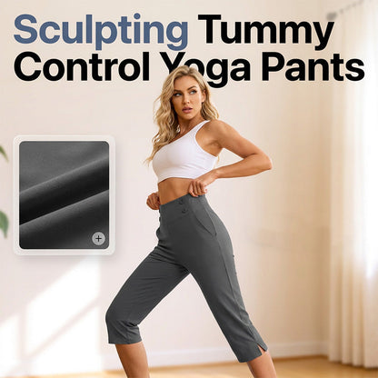 💥New Arrivals & Special Offers-Elegant Tummy Control Yoga Pants|🎁with Free Summer Boat Socks