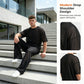 Men's T-Shirt & Wide-Leg Pants 2-Piece Set