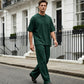 Men's T-Shirt & Wide-Leg Pants 2-Piece Set