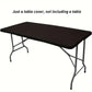 🎁2026 New Arrivals 50% OFF💥Fitted Spandex Table Cover for Rectangular & Square Tables