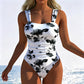 ⏰🔥2026 HOT SALE – 55% OFF!🩱Women's Modern Printed One-Piece Swimsuit