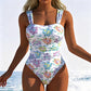 ⏰🔥2026 HOT SALE – 55% OFF!🩱Women's Modern Printed One-Piece Swimsuit