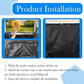 Car Window Shades with Storage Pockets