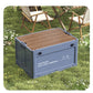 🔥Must-Have Summer Essentials for Home and Outdoor Use☀️Collapsible Camping Storage Box with Wooden Lid