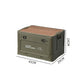 🔥Must-Have Summer Essentials for Home and Outdoor Use☀️Collapsible Camping Storage Box with Wooden Lid