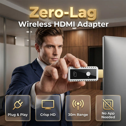 Portable Plug-and-Play Wireless Display Adapter