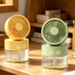 🚩Free shipping-Portable Misting Fan with 3 Speeds & Night Light