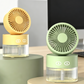 🚩Free shipping-Portable Misting Fan with 3 Speeds & Night Light