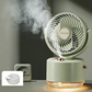 🚩Free shipping-Portable Misting Fan with 3 Speeds & Night Light