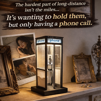 🥳2026 HOT SALE🥳Retro Telephone Booth LED Night Lamp