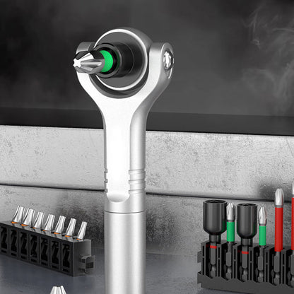 🌞Cutting-edge repair technology🔥Universal Magnetic Ratchet Screwdriver