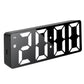 LED Digital Alarm Clock with Mirror Surface