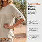 👚 50% OFF NOW! 🌿 Women's Cotton Linen Half Sleeve Top ＆ Pants Set – Breathable & lightweight – Perfect for summer, office or casual days – relaxed fit with natural texture 🌸✨