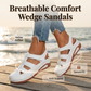 Breathable Comfort Wedge Sandals