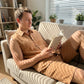 Men's Linen Sleeveless Shirt & Shorts Set