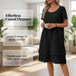 💗LAST DAY SALE 60% OFF⚡50K+ SOLD💕Women's Casual Loose Fit Short Sleeve Dress