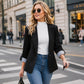 Un blazer che non passa inosservato per l'autunno