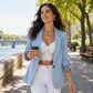 Un blazer che non passa inosservato per l'autunno